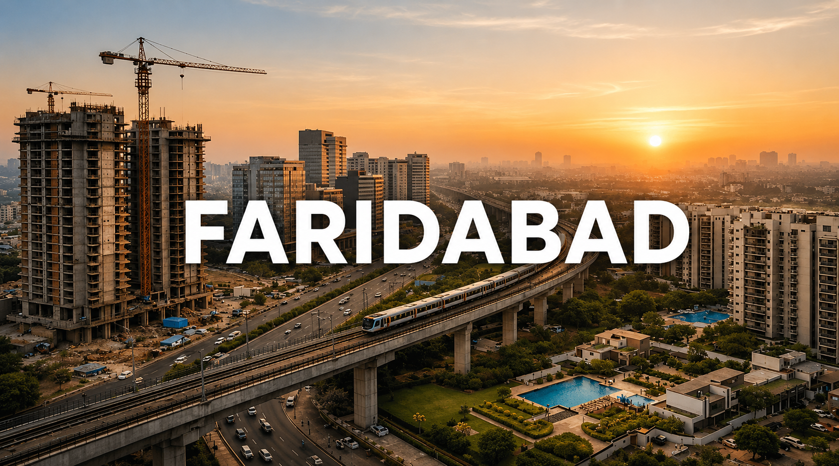 Faridabad real estate developments